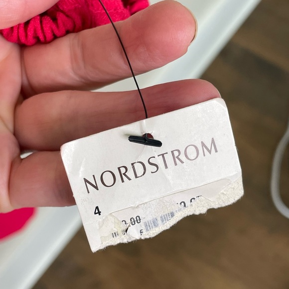 NWT Nordstrom Chelsea 28 Oversized Barbie Pink Dress Balloon Sleeves Women’s Sz4 - Picture 3 of 8